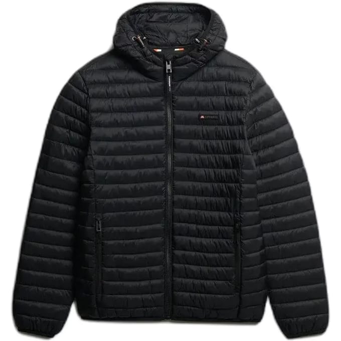 Superdry - Lite Fuji jas met capuchon - Heren - Gewatteerde jassen