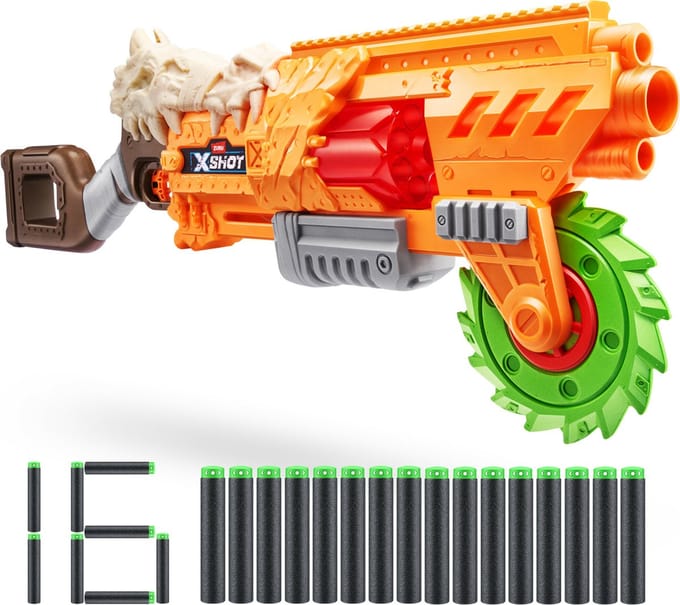 XSHOT Insanity HorrorFire - Doomsday (incl.16 pijlen) van ZURU - speelgoedblaster