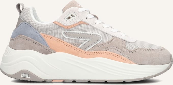 HUB Glide-z Sneakers - Dames - Beige - Maat 39