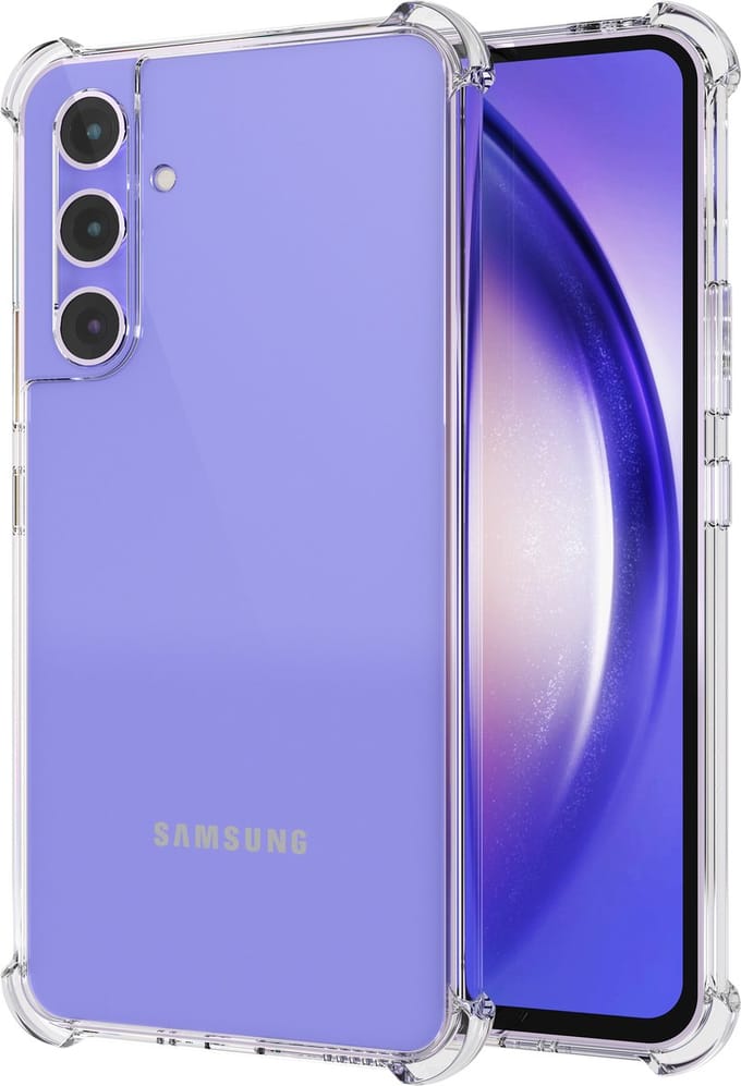Hoesje geschikt voor Samsung A54 Transparant - shock proof siliconen - Extra Stevig