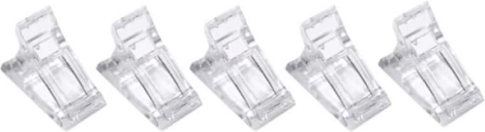 Go Go Gadget - "5-stks Nagelklem voor het Ondersteunen van Polygel, Dual Form & Siliconen Nagel Tips"