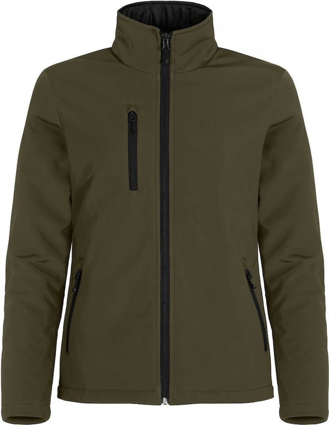 Clique Padded Softshell Jacket Women 0200957 - Mistgroen - 38/M