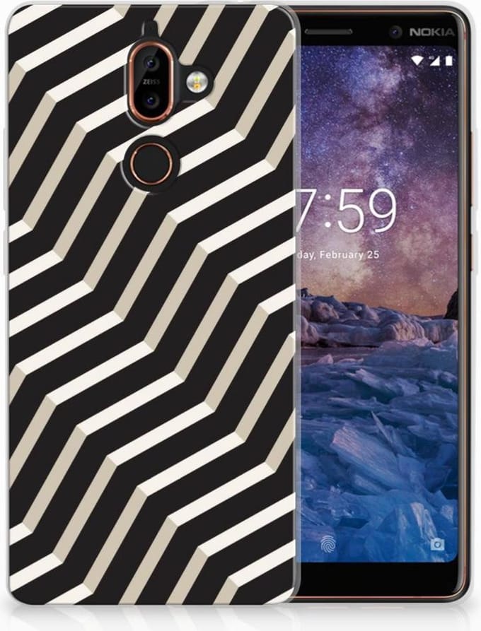 Nokia 7 Plus TPU Hoesje Illusion