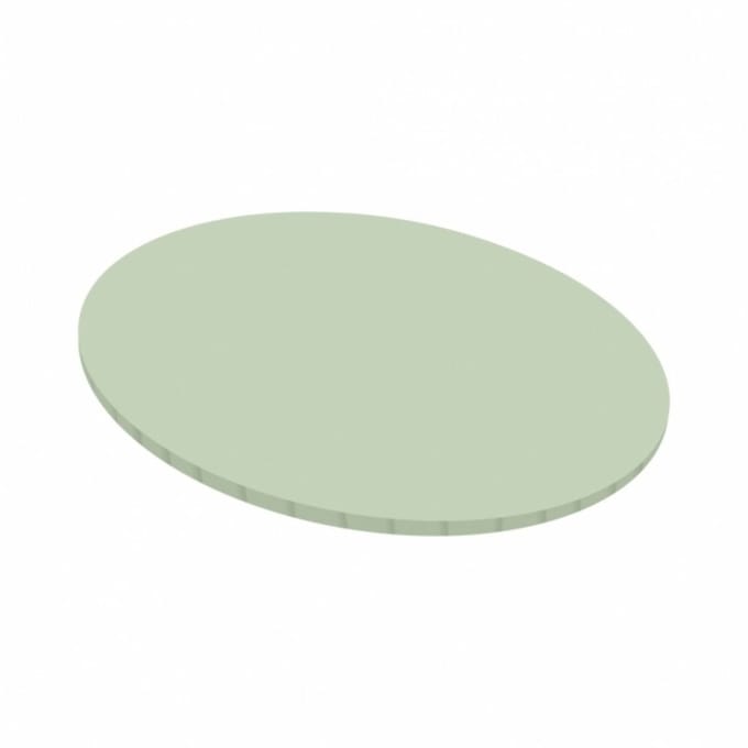 Simply Making Masonite Board Rond Saliegroen 35cm pk/1