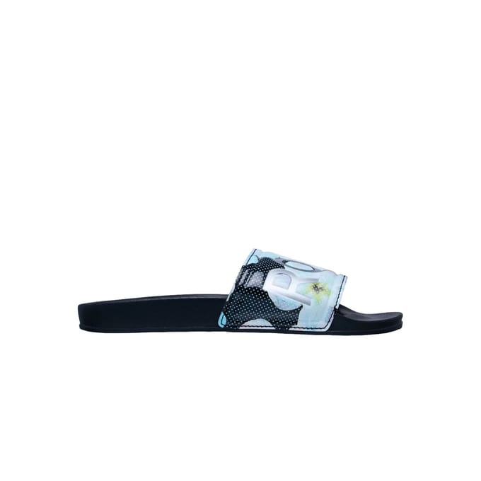 Roxy Slippy Ii Printed Slippers Blauw EU 40 Vrouw