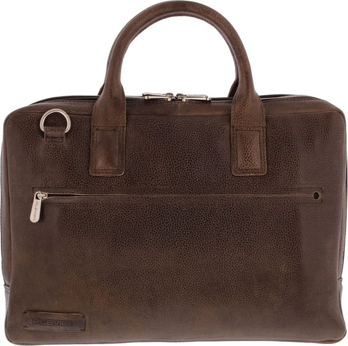 Plevier Sandyford businesstas 15.6 inch bruin.