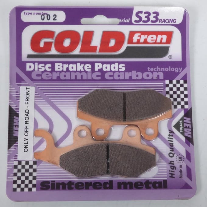 plaat de frein goud fren pour quad barossa 250 silverhawk 2004 ar neuf