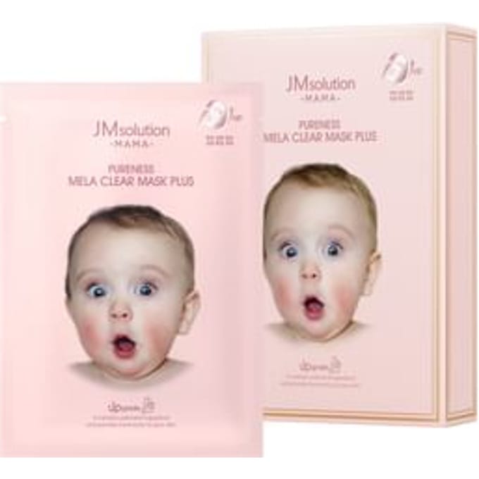 JMsolution - Mama Pureness Mela Clear Mask Set Plus 30ml x 10 sheets
