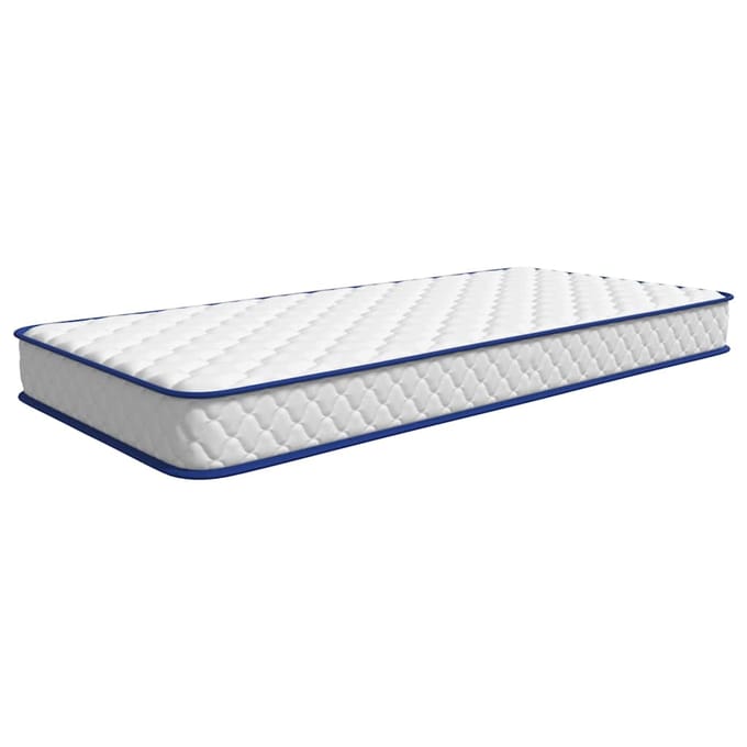 vidaXL - Traagschuimmatras - 80x160x17 - cm - Zacht - wit