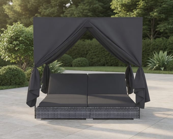 Luxe Loungeset – Weerbestendig – Grijs – Industrohome