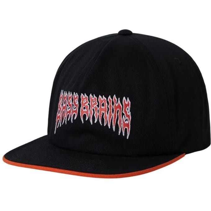 Brixton Bass Brains Reaper Snapback Unisex Cap - zwart - Standard