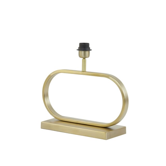 Light & Living Tafellamp Jamiro 38cm - Goud (excl. kap)