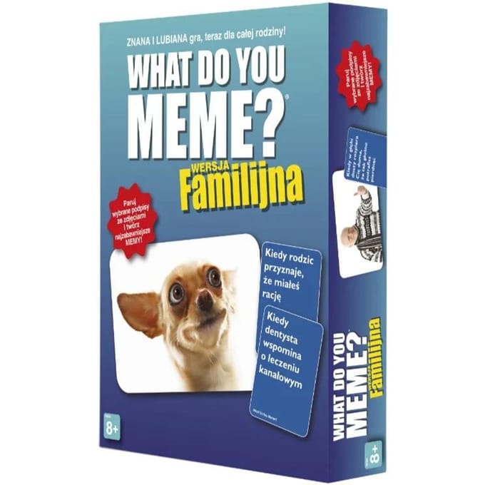 Wat meme je? Familie Spel - Poolse Editie. Bordspel. Degen