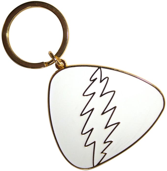 Grateful Dead - White Plectrum - Sleutelhanger