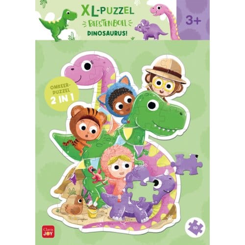 Puzzelen Met Beestenboel. Dinosaurus!
