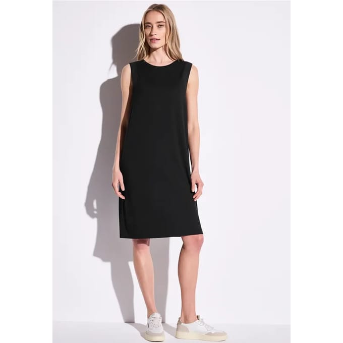 Jurk met chiffon detail