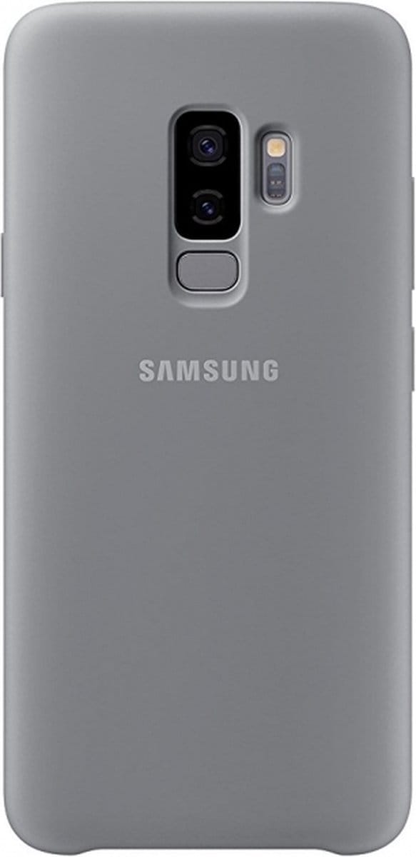 Samsung silicone cover  - grijs - voor Samsung Galaxy S9+ (Plus-versie, SM-G965)