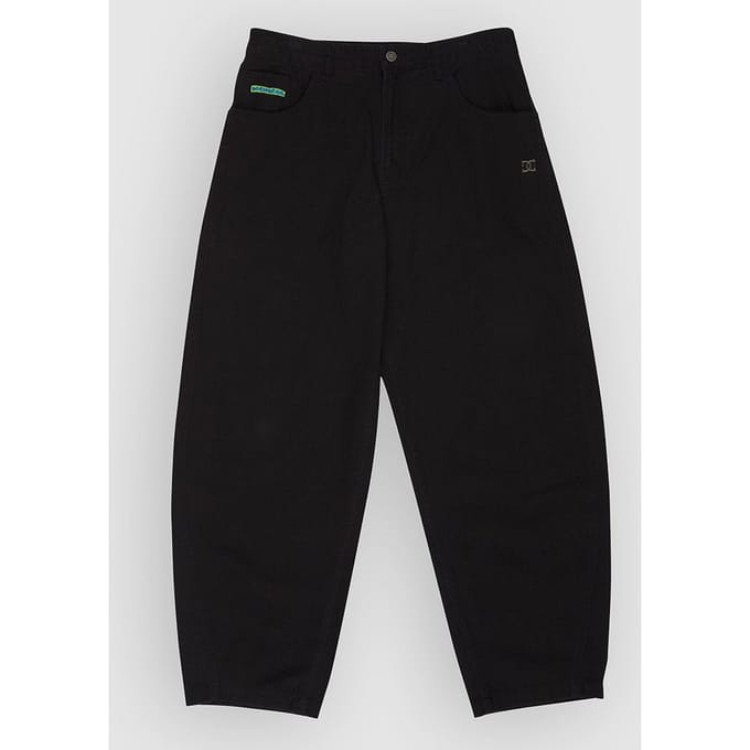 DC Barrel Canvas Broek zwart