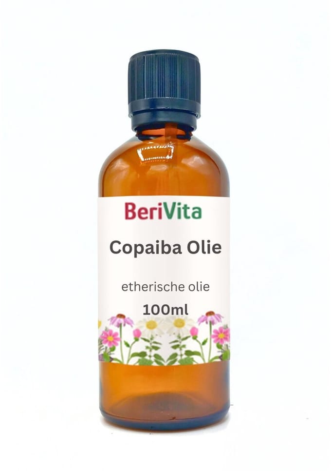 Copaiba Olie 100ml Druppelfles - Pure Etherische Copal Resin Oil - Copaibahars Olie, Copaifera Reticulata