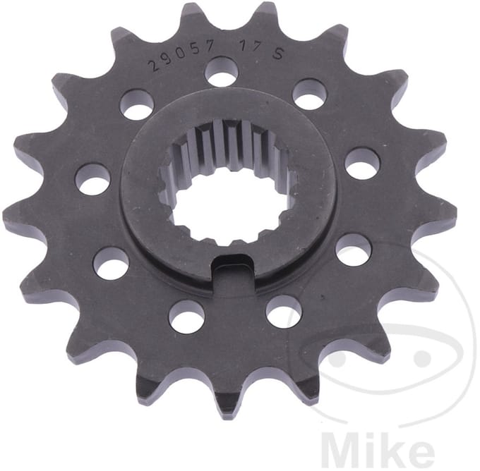 Pignon de sortie de boite Esjot pour moto 17 dents pas 525 Neuf