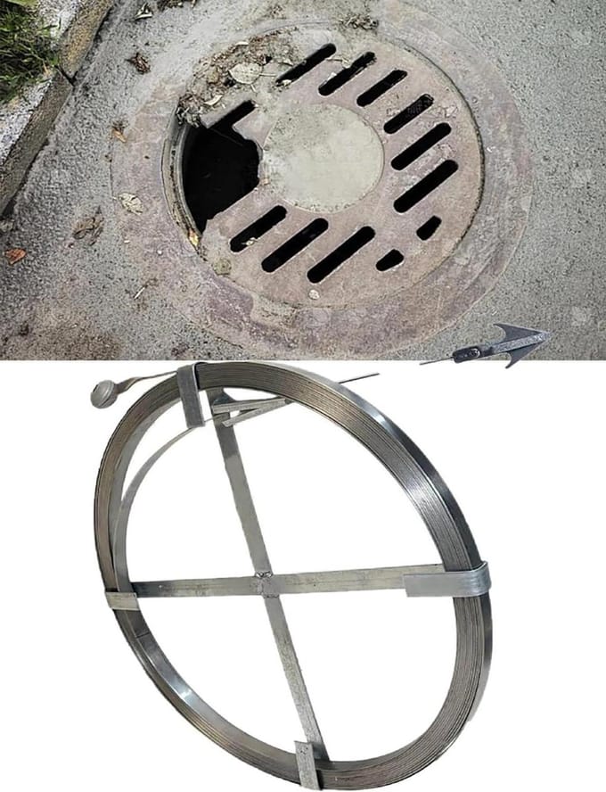 Afvoer Ontstopper - Verstoppingsverwijderaar - Riool Reinigen - Duurzame Staalconstructie - 15 Meter Lengte - Staal