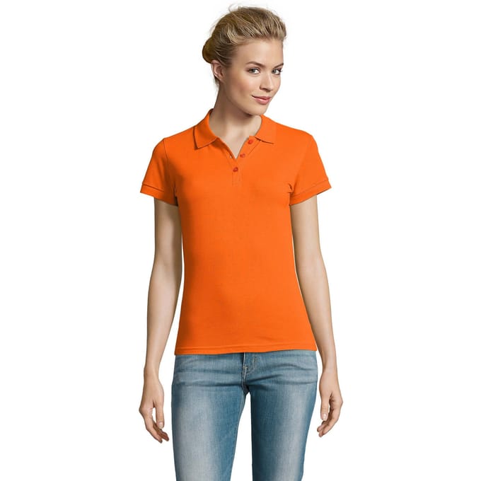 SOLS Dames/Dames Perfect Poloshirt (Oranje)