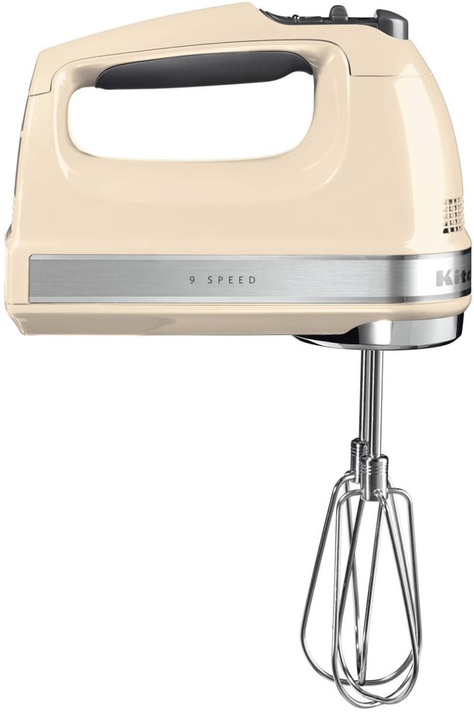 KitchenAid Artisan 5KHM9212EAC - Handmixer - 85 W - Amandelwit - 9 Snelheden