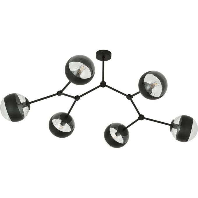 6-lichts pafondlamp Stratos | Alygn