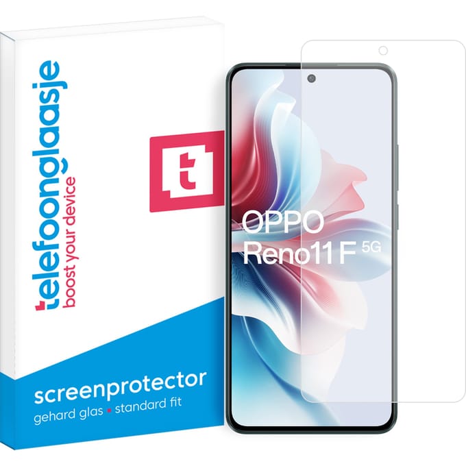 OPPO Reno11 F screenprotector gehard glas
