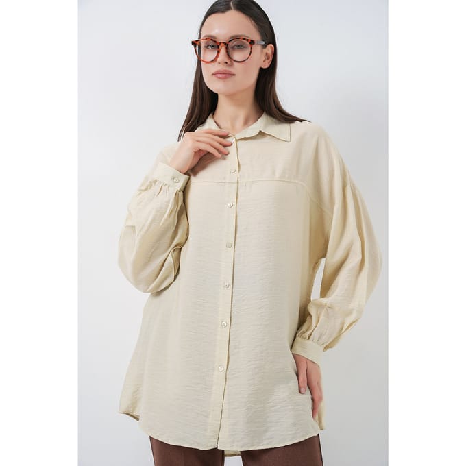 Oversized Lange Mouwen Shirt