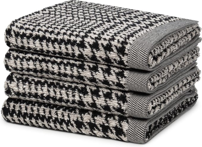 Möve Sonstiges 4 X handdoek - in set Brooklyn Glencheck