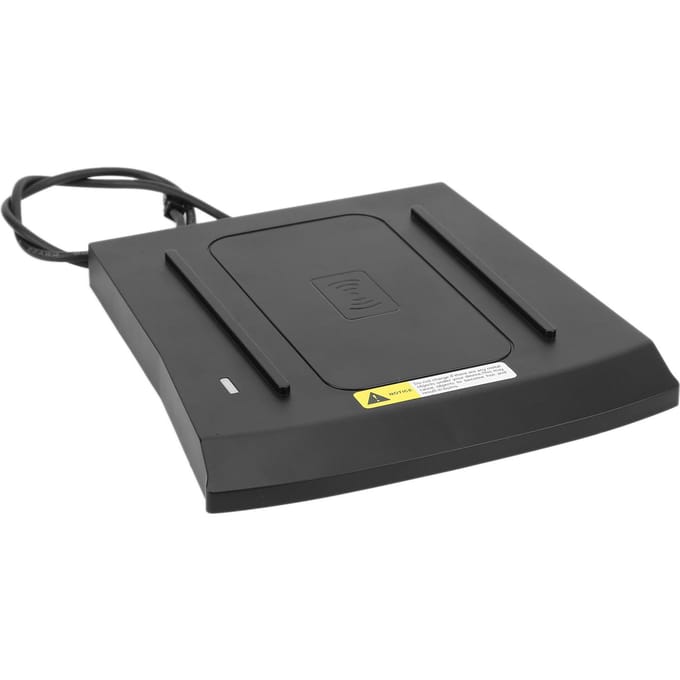 15W Draadloze Oplader Snel Opladen Mobiele Telefoonhouder Vervanging voor Prado 2012‑2017 gray