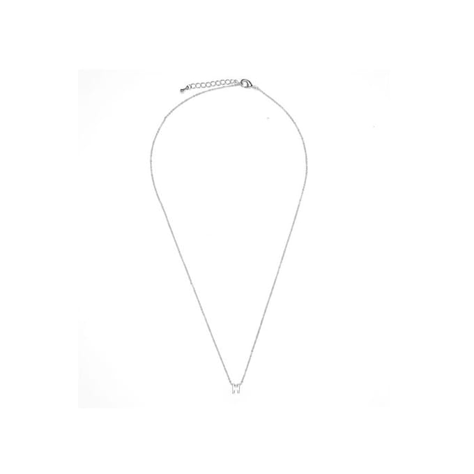 Luxenter Ketting met zilveren afwerking - Alphabet