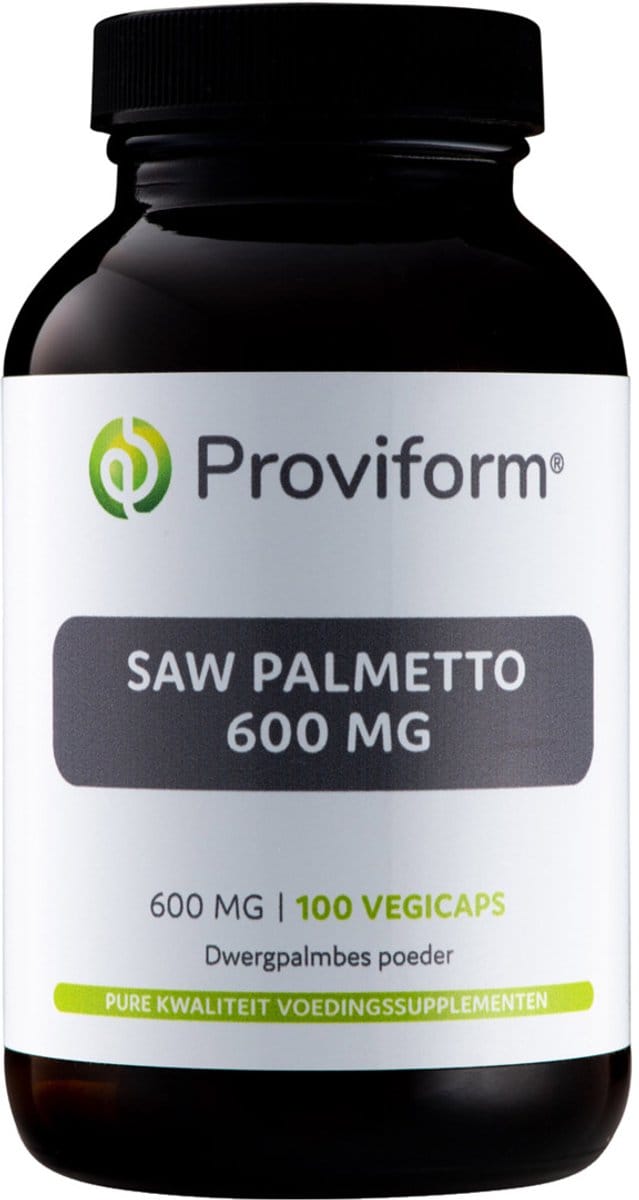 Proviform Saw palmetto 600 mg 100 Vegetarische capsules