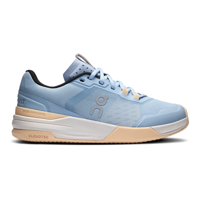 On The Roger Advantage Pro Tennisschoenen Dames-Lichtblauw,Abrikoos