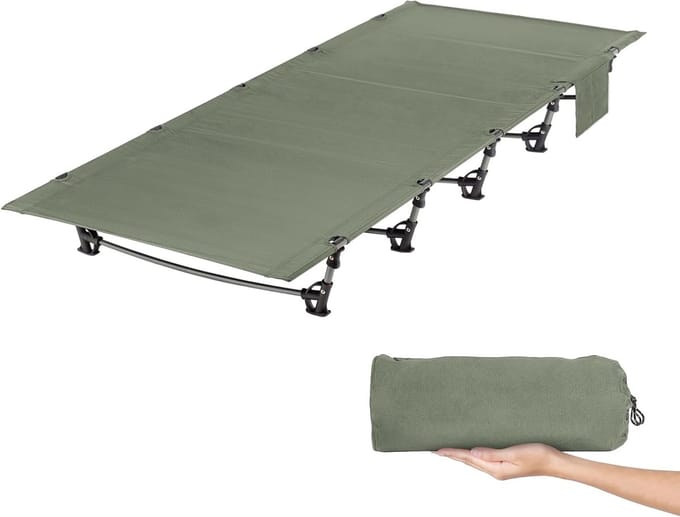 Lexium Veldbed - Kampeerbed - Veldbedden - Veldbed Kamperen - Kampeermatras