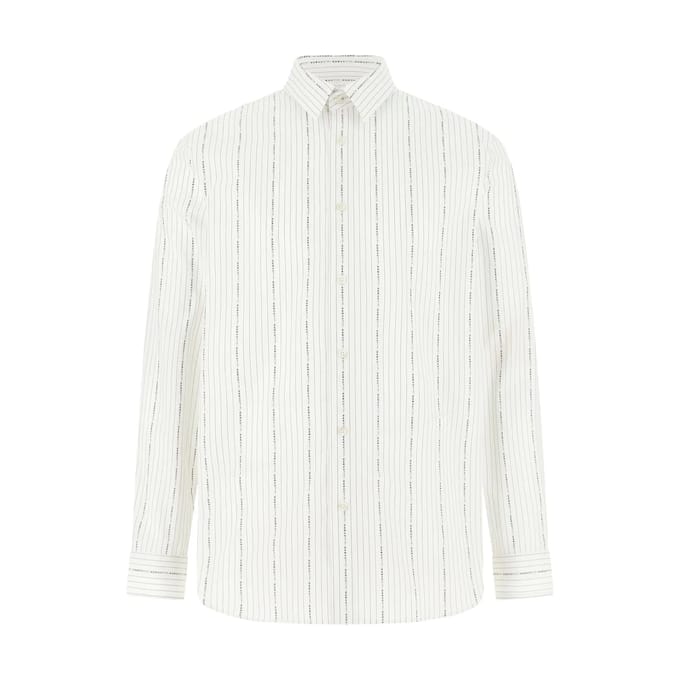 Gestreept shirt met lange mouwen Guess