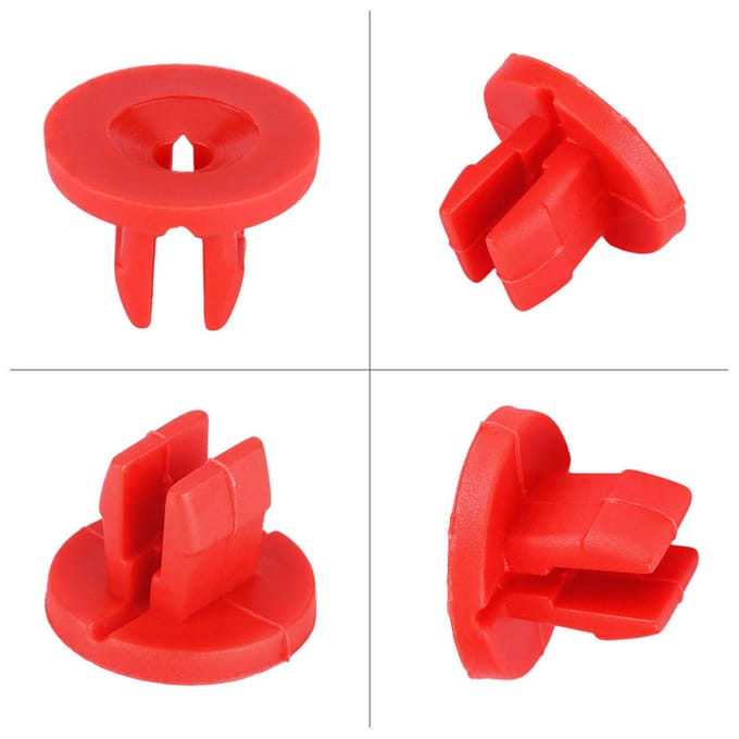 20 stuks Motorbodemplaat Afdekclips Schroeven Bodemplaat Beschermkap voor Ford Focus Mondeo zwart