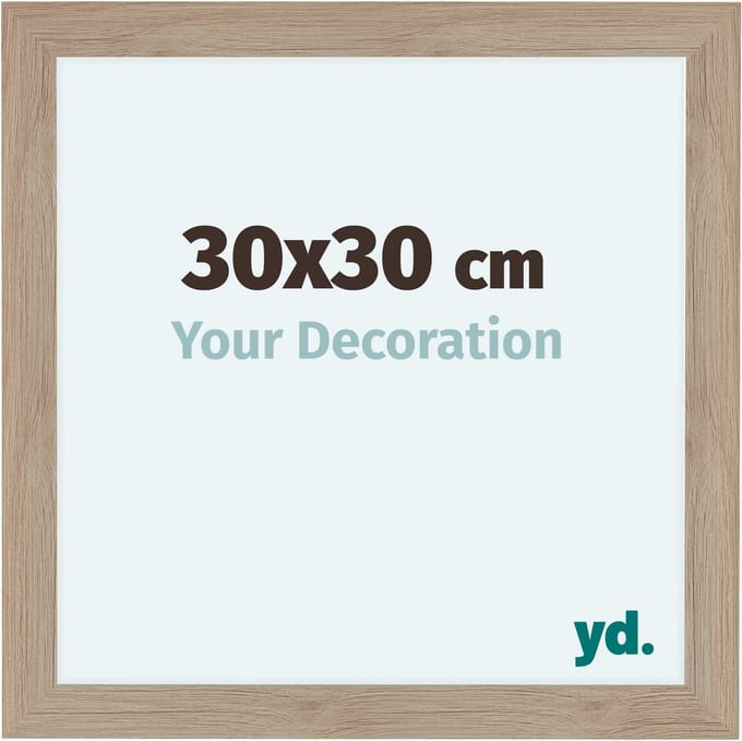 Your Decoration - Fotolijst 30x30 cm - MDF - Eiken Licht - Como