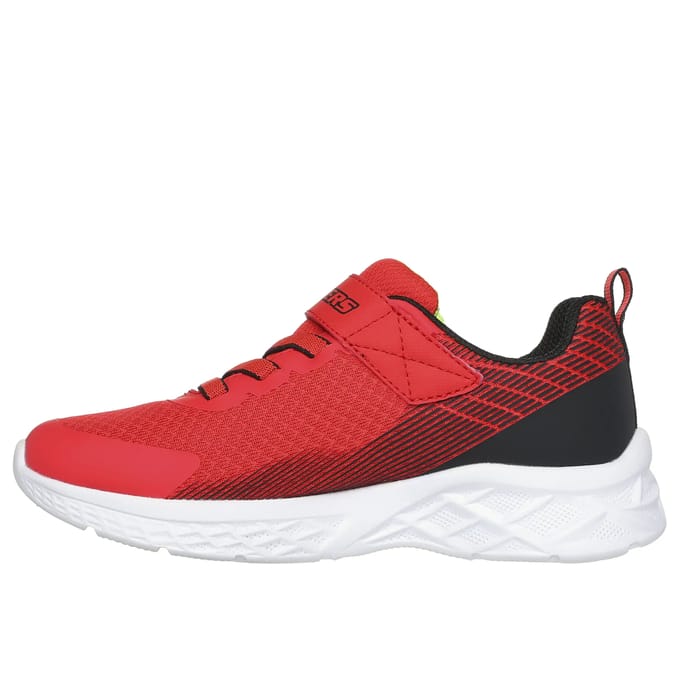 Skechers Microspec Ii Zovrix Schoenen Zonder Veters Rood EU 27 1/2 Kinderen