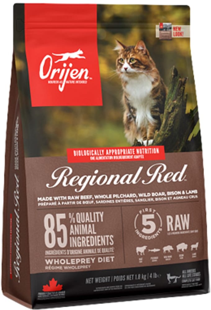 Orijen Regional Red Cat Whole Prey - 2 x 5,4 kg