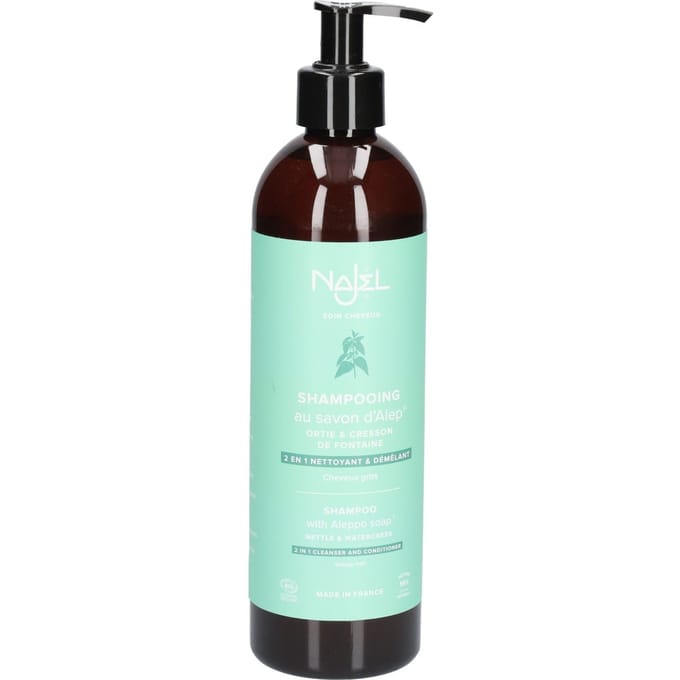 Najel - 2 In 1 Aleppo Soap Shampoo For Greasy Hair 500ml