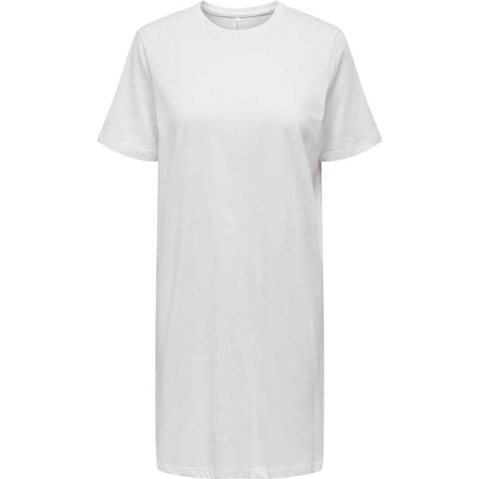 Lacoste Polojurk met kraag van piqué voor dames (Wit)
