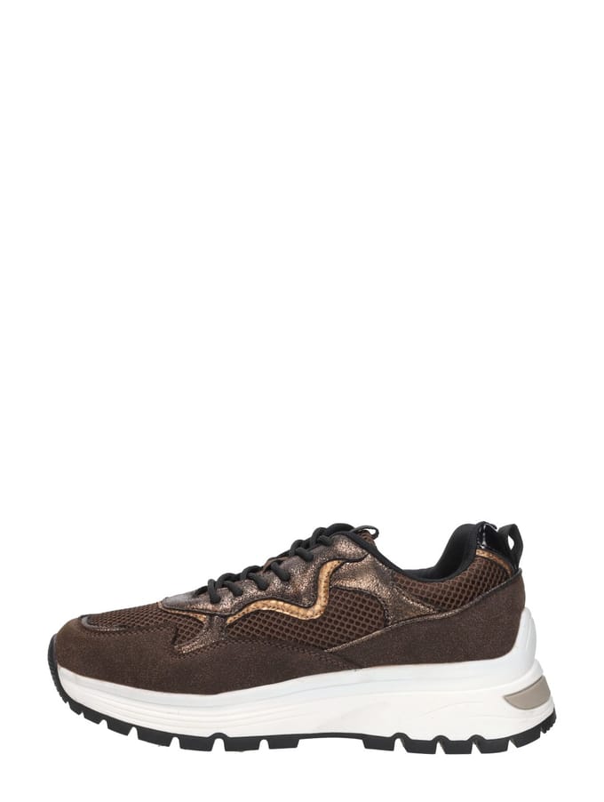 SUB55 Sneakers Laag Sneakers Laag - donkerbruin - Maat 38