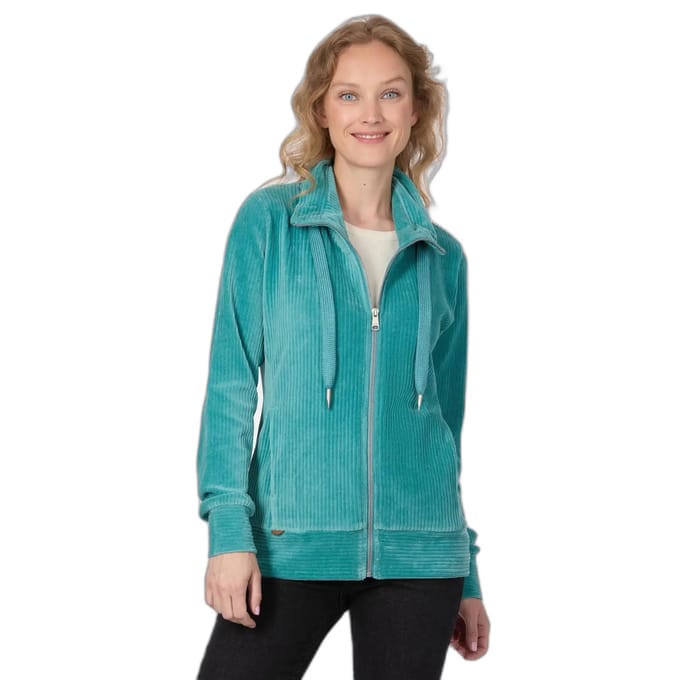 Damessweatshirt met rits Ragwear Ronette Cordy