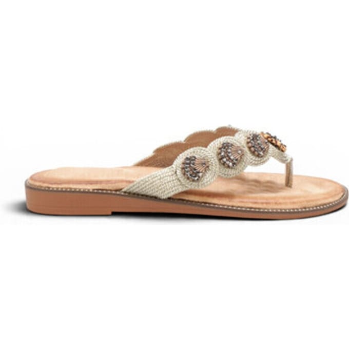 Platte sandalen La Modeuse 78604_P187143