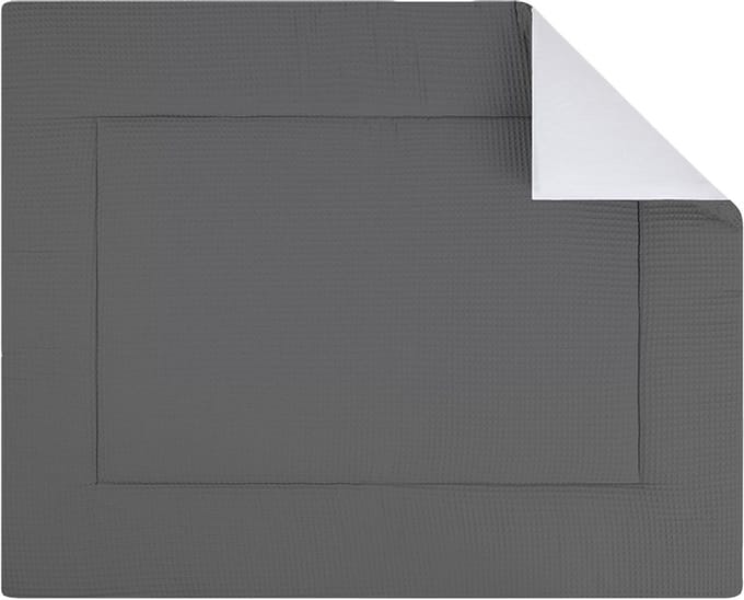 BINK Bedding Boxkleed Pique antra (tweeling) 71 x 122 cm