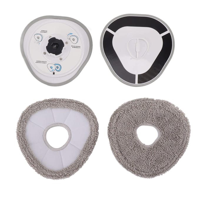 Dweilhouderplaatset voor J1 J2 Veegrobot Vervangende Accessoires white