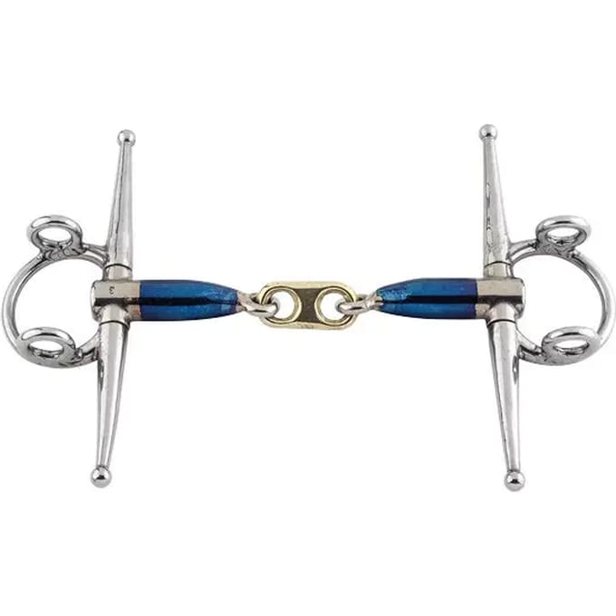 Naaldbit voor paarden Trust Sweet Iron Full Cheek Gag Dr.Bristol 16