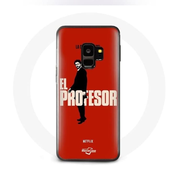 Coque pour Samsung Galaxy S9 La Casa De Papel El profesor dessin